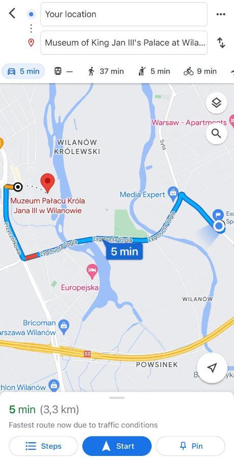 apartamenty moduł Warszawa Zewnętrze zdjęcie